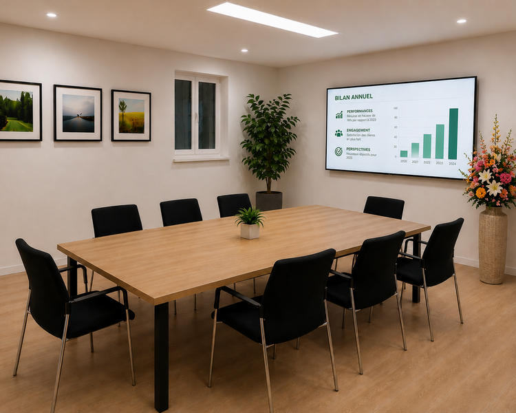 Salle de formation et réunion pour 8 personnes sur vichy
