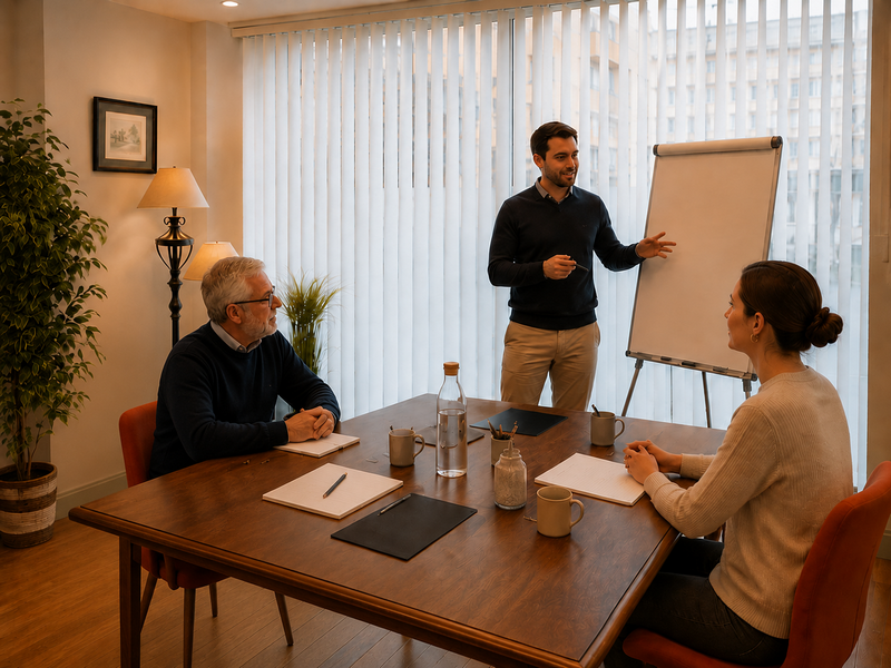 cabinet d'accompagnement polyvalent individuel et collectif jusqu'à 3 personnes